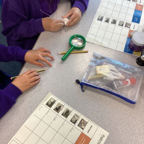 Testing properties of rocks